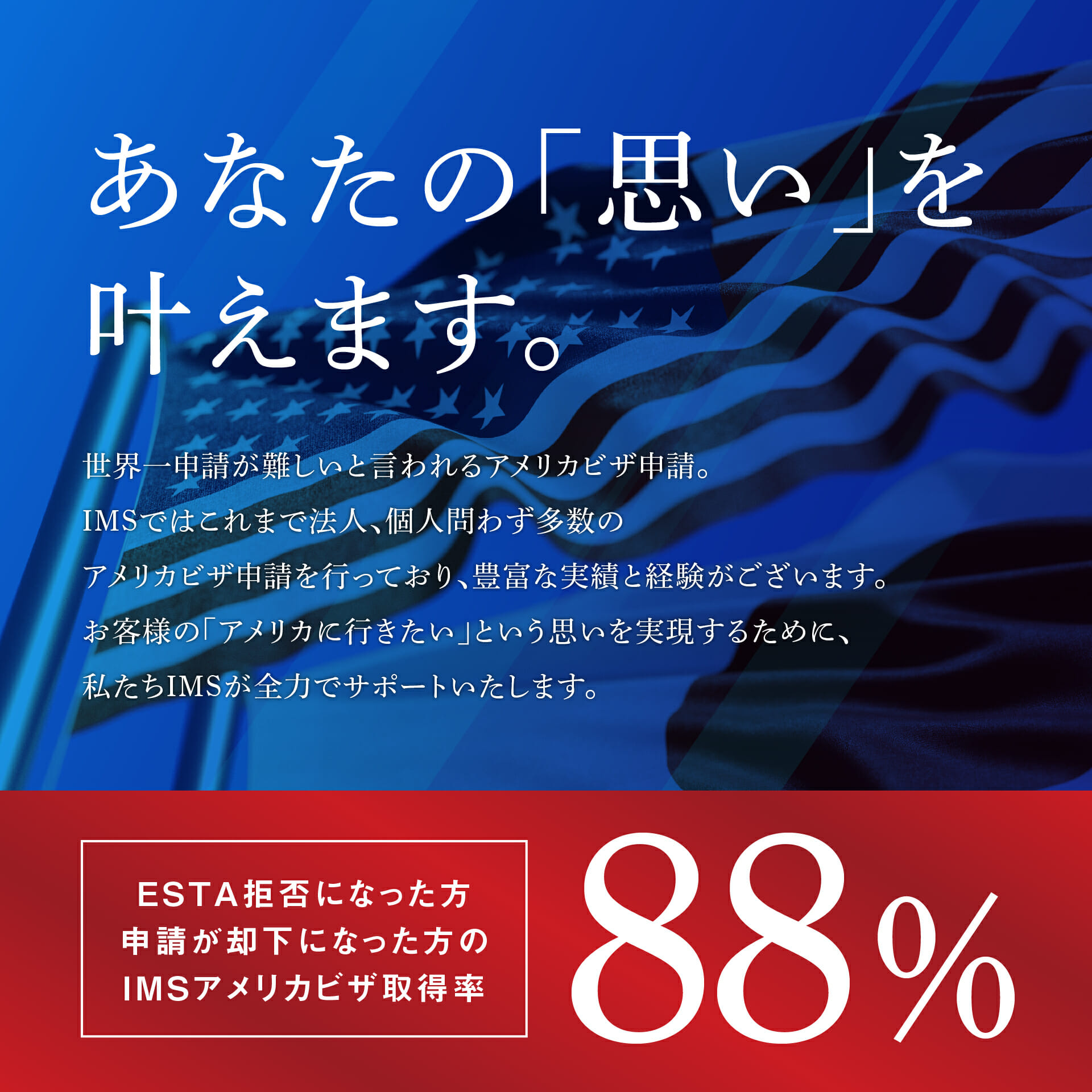 アメリカビザ 日本ビザ申請代行 行政書士法人ims